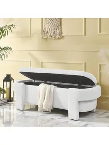 Giant Energy Storage Bench Extra long countertop | Living room entrance, bedroom three use | Large storage space | Fabric cushioned shoe changing stool