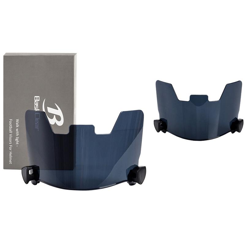 Football Visors for Helmet - Clear Football Visor- Football Helmet Visor Fits Adult & Youth Football Helmets - Anti-Fog, Scratch Resistant Clear Visor Football Face Shield