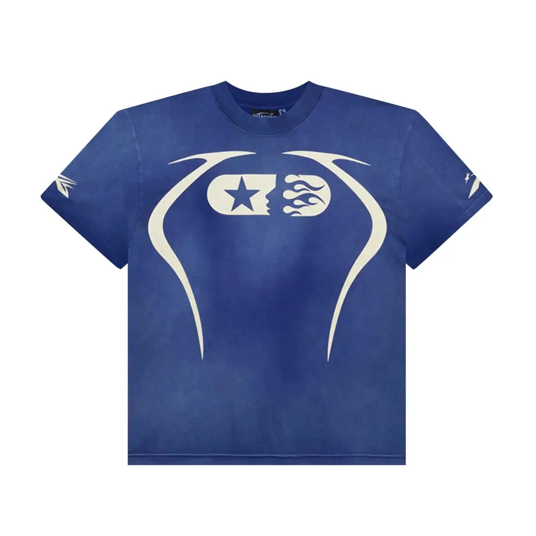 Hellstar Warm Up Tee 'Blue'