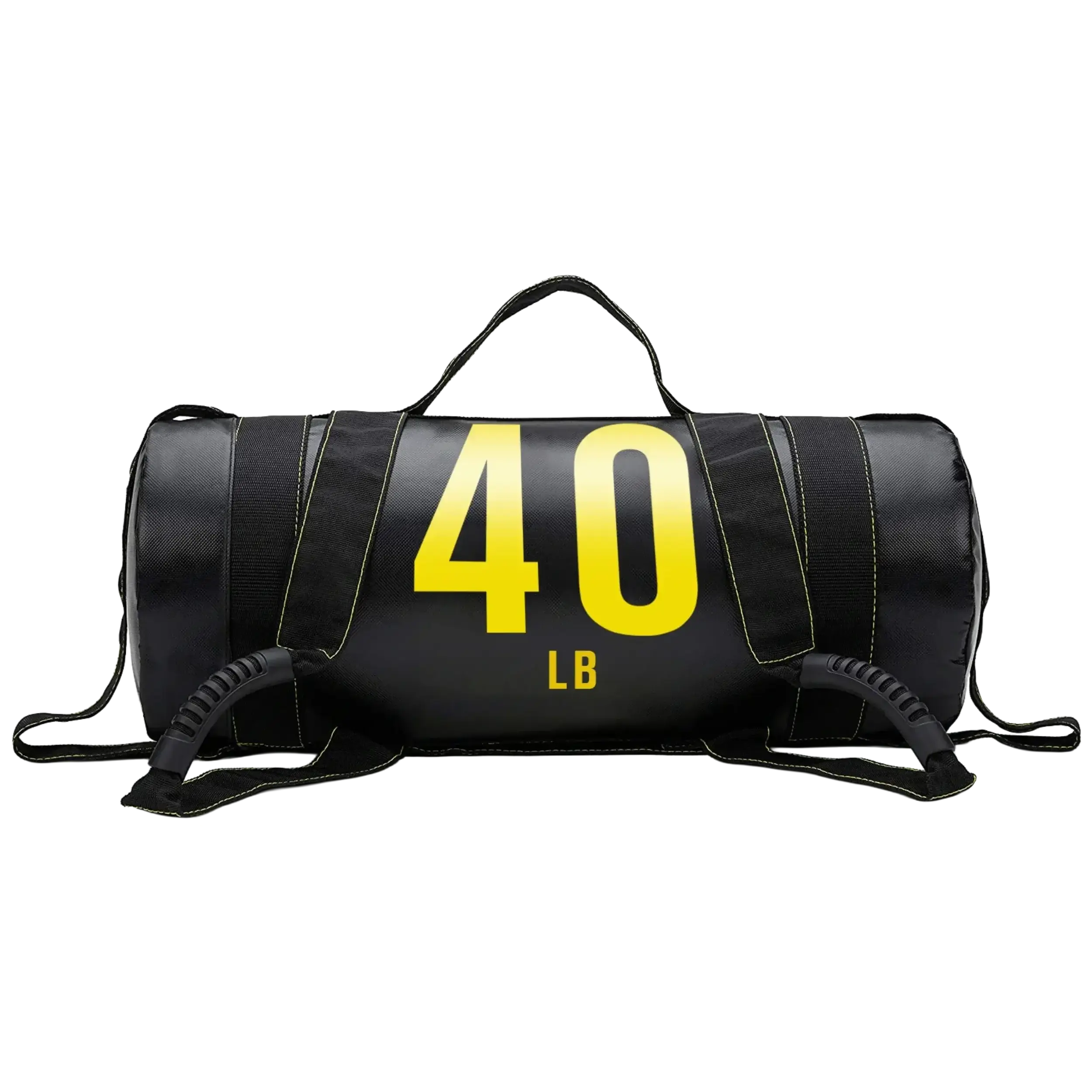 French Fitness WPSB40 Weighted Power Sand Bag - 40 lb, Vinyl Cover, for Exercise, Sport, Training, HIIT Workouts (New), Strength Training, Epe Foam, Functional, Hiit Training, Sandbags