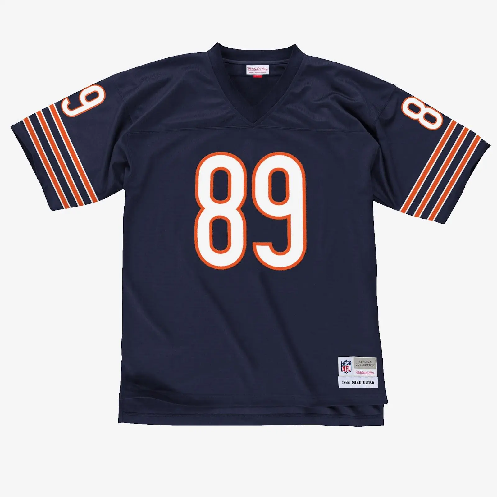 Mike Ditka Chicago Bears 1966 Navy Legacy Player Jersey NFL Throwback Mitchell & Ness