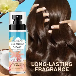 100ml Vanilla Coconut Hair Spray | A lightweight spray texture infused with vanilla coconut scent helps hair release a natural fragrance while making it easier to manage. Haircare