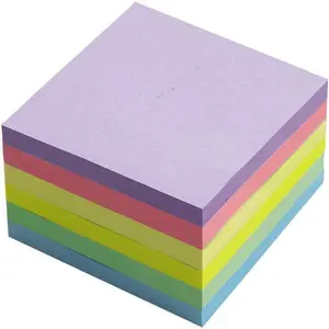 Bright Stickies Colorful Super Sticky Power Memo Pads Office Supplies Adhesive Tabs