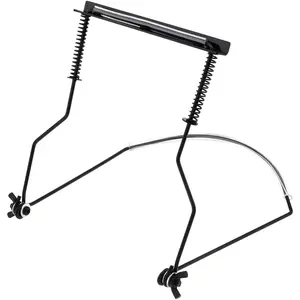 Harmonica Holder  Holder Stand, Mouth Organ Metal Frame Adjustable for 10 Hole Harmonica