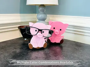 Pink Pig Glasses Holder doubling as Sunglasses Stand making an amazing gift idea