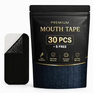 Mouth Tape for Sleep – Hypoallergenic Nasal Breathing Strips, Gentle Lip Tape for Snoring Relief, Dry Mouth & Better Sleep Quality (35 Pack)