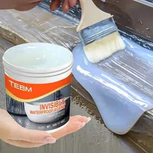 Transparent Sealed Waterproof Coating, RV Roof & Home Effective Water Proofing, Compatible with Brick Marble Cement Floor Ceiling, Waterproof Sealant Mastic, Invisible Waterproof Sealant
