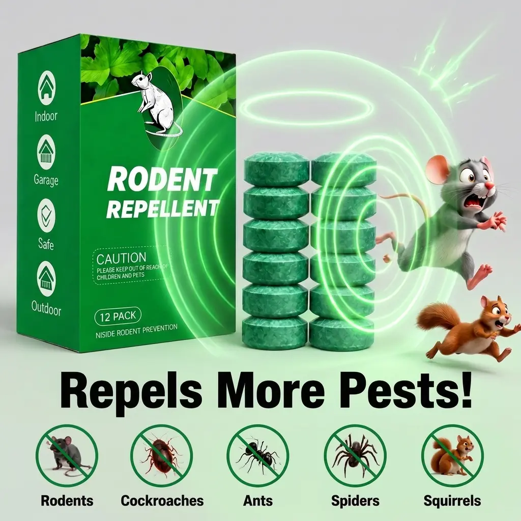 12 - Pack Popular & Trusted Peppermint Oil Mouse Repellent! Fast - acting, all - in - one formula powerfully and safely deters rats, mice, ants & more. Eco - friendly, cost - effective,and user-friendly.Long -lasting,Strong scent. Purchase with caution