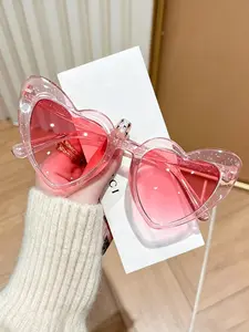 2026 New Millennial Heart Glasses, Perfect for Singles Party, Bridesmaid Gift, Vintage Cute Heart Shades, Wedding Party Photo Props