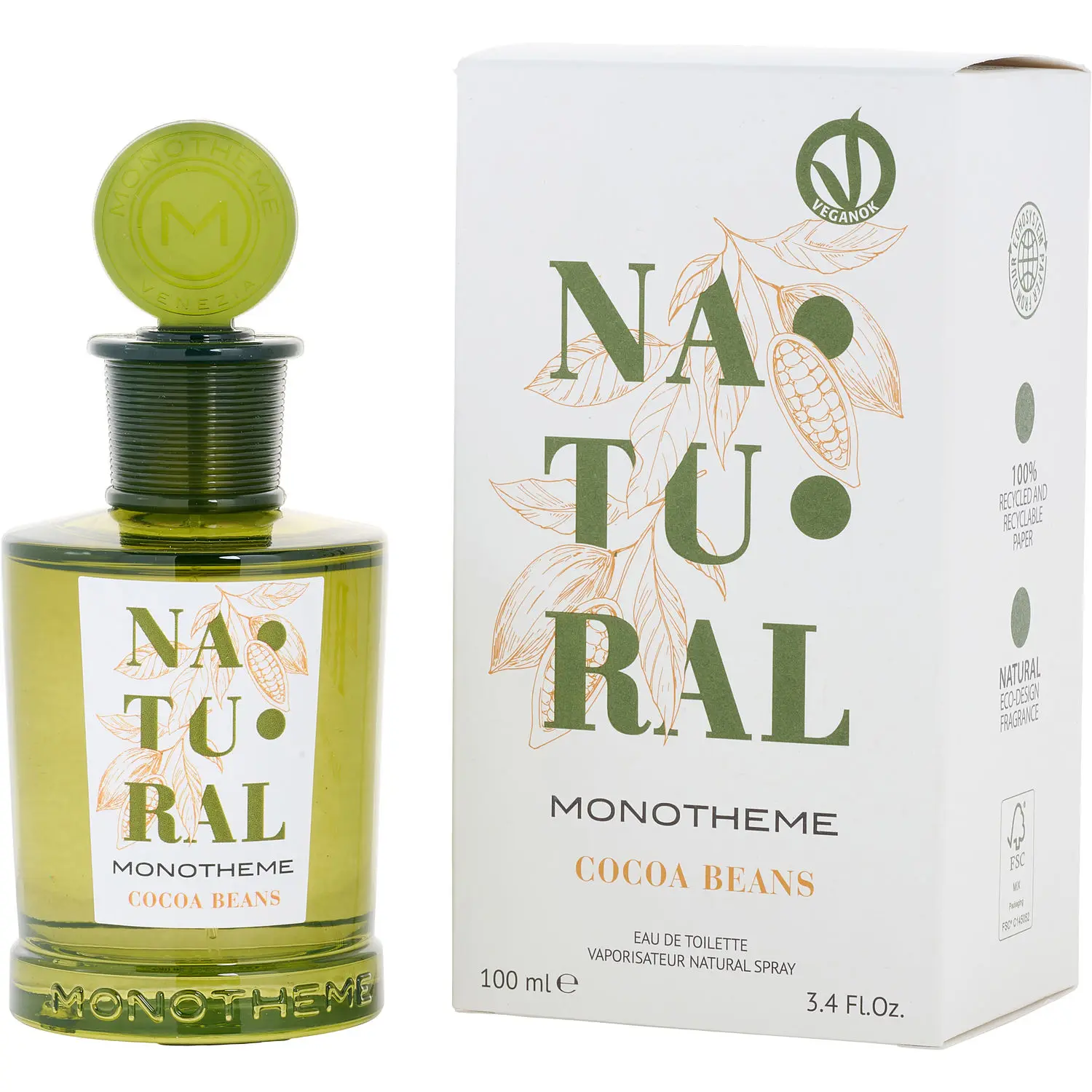 Monotheme Venezia Cocoa Beans By Monotheme Venezia Edt For Unisex