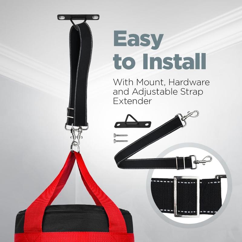 Punching Bag for Boxing Set - Youth MMA, MMA, Muay Thai, Karate - Includes Boxing Gloves & Hand Wraps, Suitable for Ages 3-8