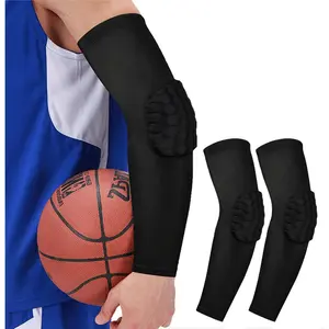 Anti Collision Padded Arm Sleeves - 2 Pack for Basketball, Football, Volleyball