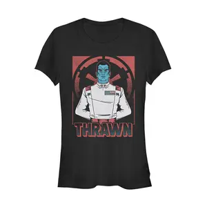 Junior's Star Wars Grand Admiral Thrawn Portrait T-Shirt
