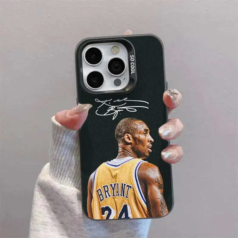 Promax Kobe Phone Case Anti Drop Protective Case Suitable for iphone 17 16 15 14 13 12 Plus Acrylic Phone Case