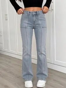 Women's Washed IndigoJeans