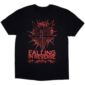 Falling In Reverse Unisex T-Shirt Thorns Black