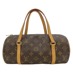 Pre-owned Louis Vuitton Canvas Shoulder Bags Papillon 26 Monogram Handbag