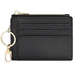 Card Case Slim Front Pocket Wallet for Women Credit Card Holder with