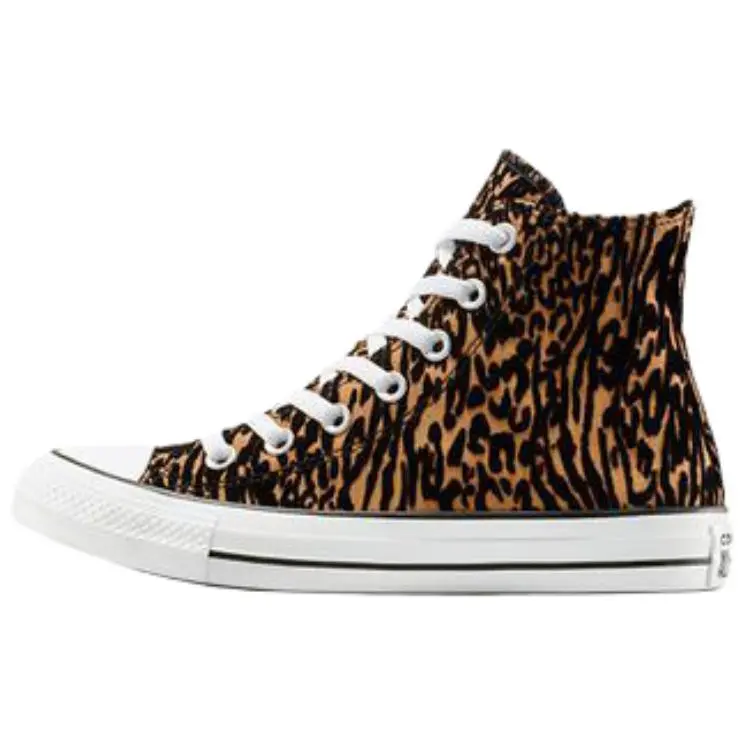 CONVERSE Chuck Taylor All Star HI Casual Footwear - Leopard Animal Print Shoe, Trainer, Sneaker