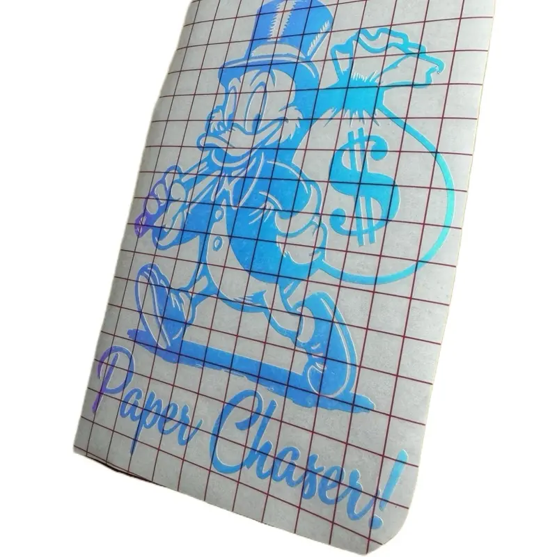 Duck Paper chaser decal sticker, Bumper Sticker, Side Decals