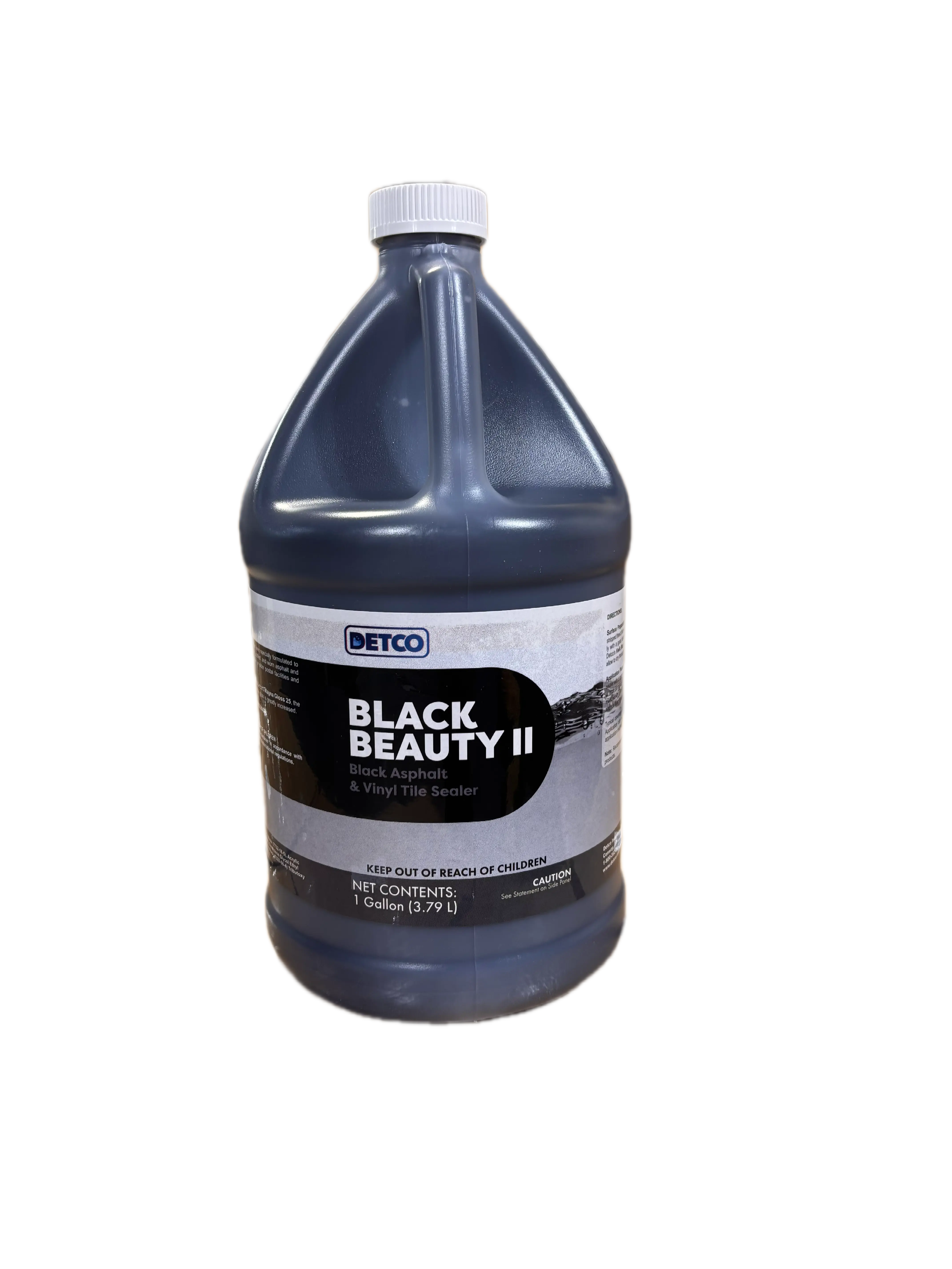 DETCO Black Beauty II Household Floor Sealer - For Black Asphalt, Vinyl Tile Surfaces