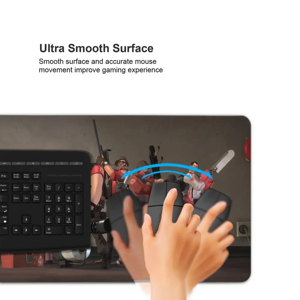 Varmilo Team Fortress 2 Mouse Pad Design XXL 1000×500mm 900×400mm 800×