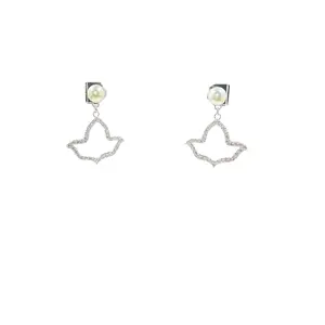 AKA Open Ivy Leaf  Earrings