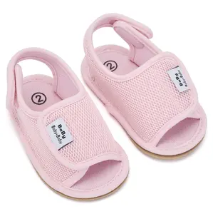 Baby Shoes Baby Sandals little one's Summer Shoes Breathable Lightweight Non Slip Sole Baby Sandals