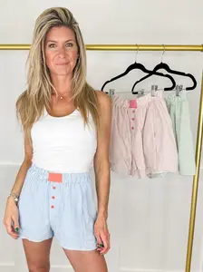 The Good Times High-Rise Lightweight Avery Mae Shorts - 3 colors!