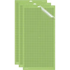 12x24 Standardgrip  Mat for Cricut Maker 3/Maker/Explore 3/Air 2/Air/, 3 count Non-Slip Flexible  Mats for Crafts, Quilting, Sewing and  Arts