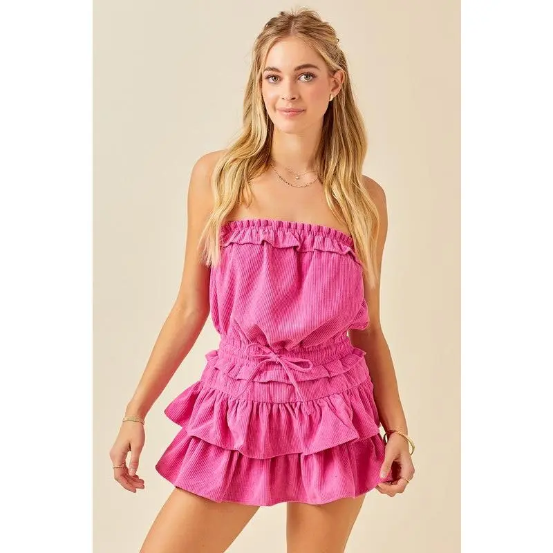 Kennedy Corduroy Romper