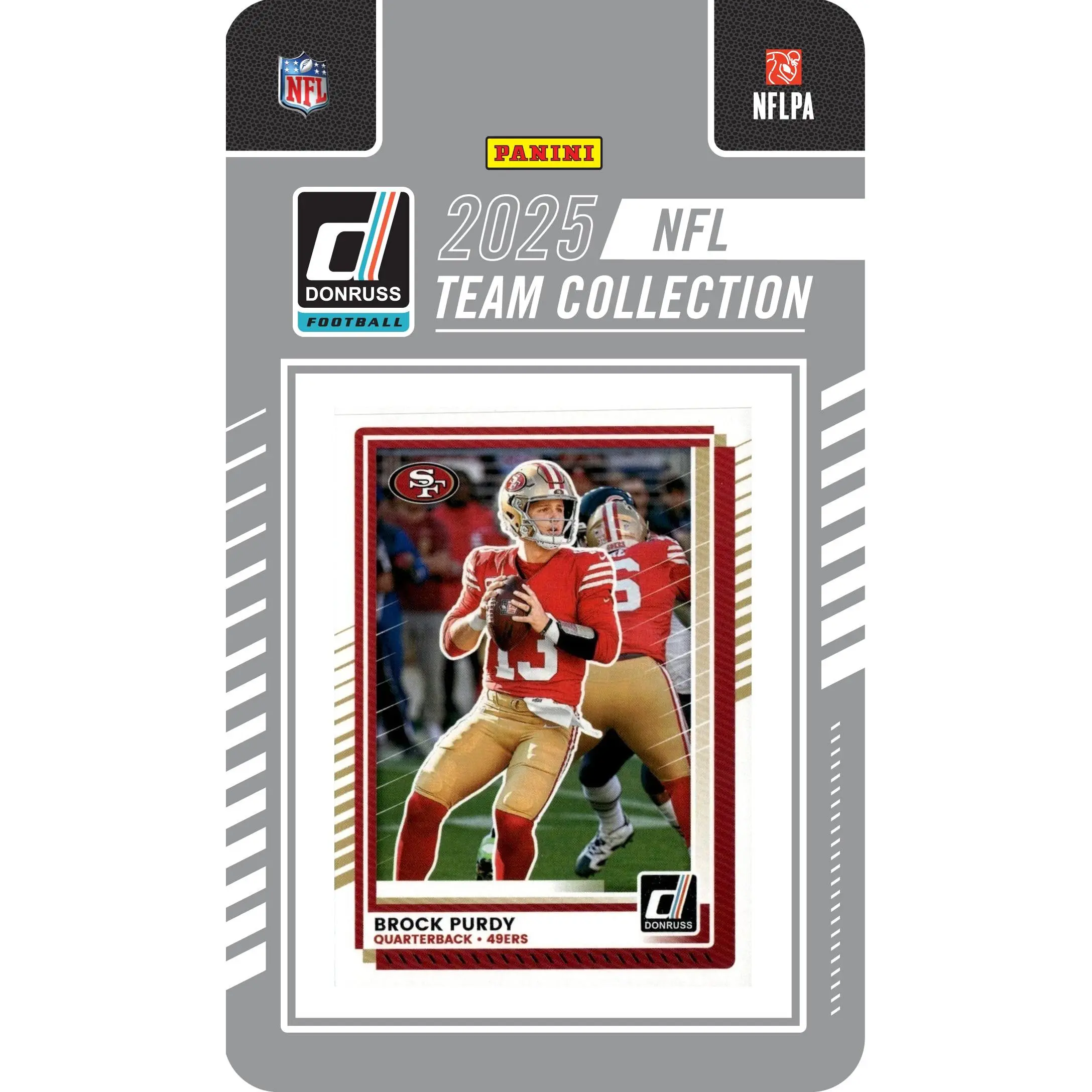 2025 Donruss NFL Factory Sealed Team Set San Francisco 49ers - Purdy Kittle