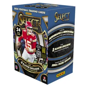 2025 Select Football Hobby Blaster Box (6 packs per box. 4 cards per pack)