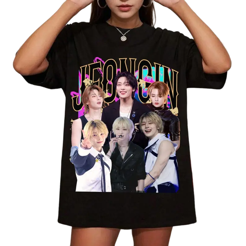 Limited Jeong In Shirt, I.N Shirt, KPop Tshirt Vintage Unisex Shirt