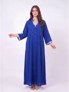 Laila Jalabiya - Embrodiered Women's Jalabiya, Modest Dress Perfect for Eid, Ramadan, Gifts for Her, Abaya