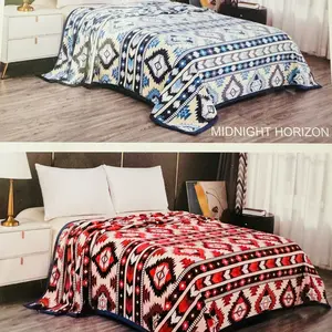 Aztec Reversible Blanket - King Size