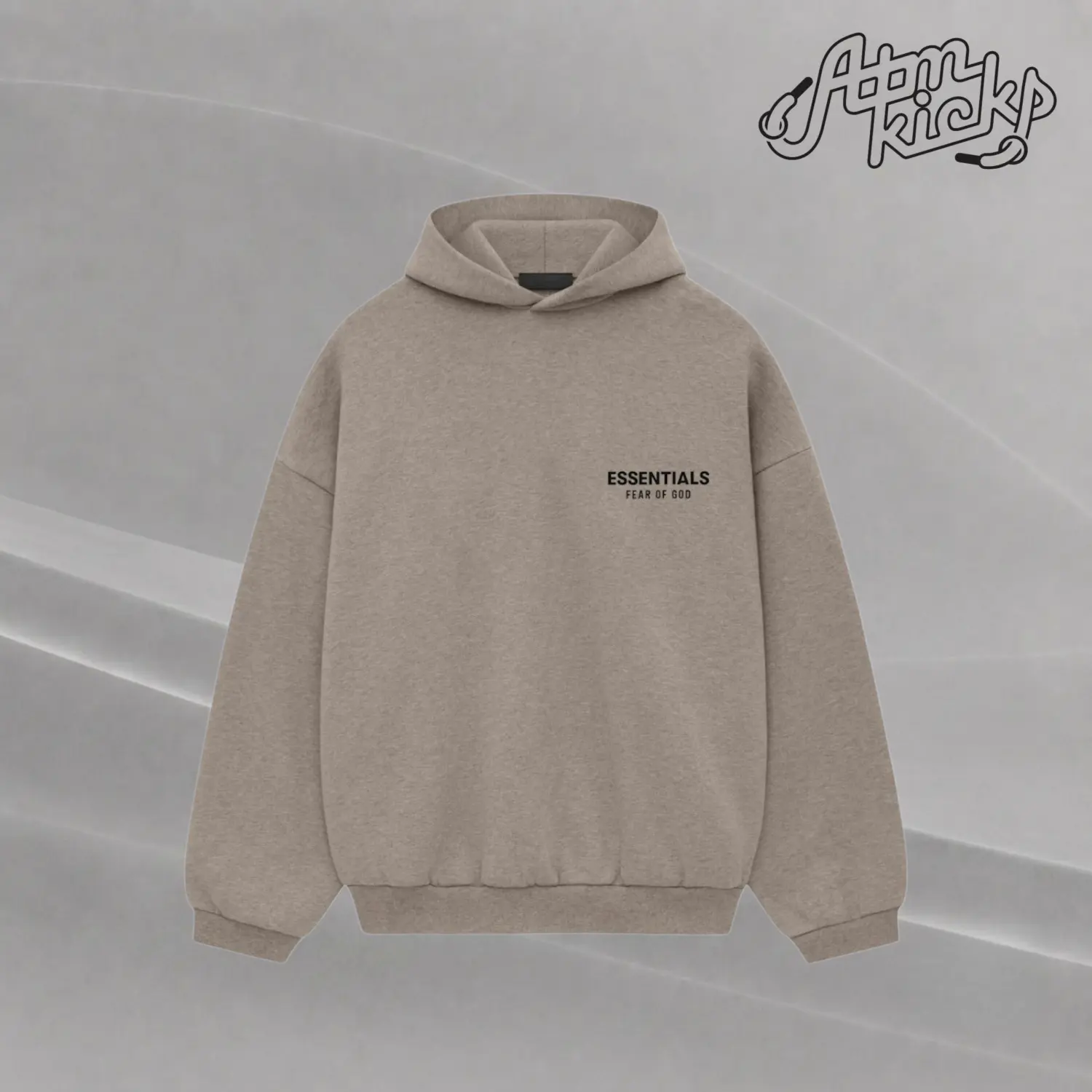 Fear of God Essentials Fleece Hoodie II 'Heather Grey' Authentic Brand New Fashion Streetwear Hypebeast Limited Gift