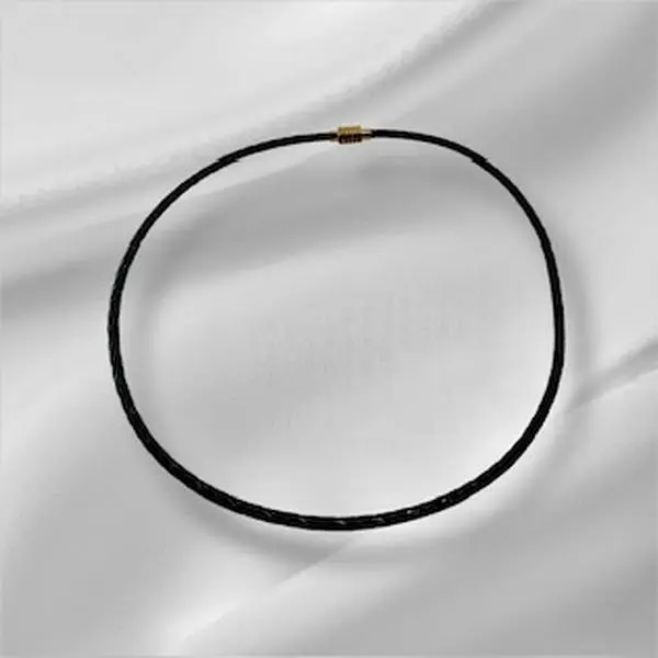 Leather Bracelet Necklaces, Multi-Color Leather Design with Stainless Steel Clasp, 17in & 19in Gold Beaded Iced Out Necklaces