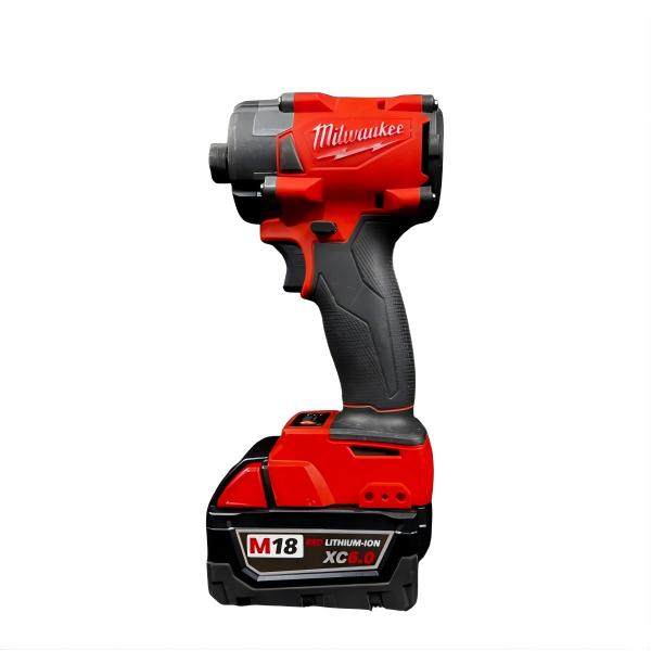 Milwaukee M18 1/2" Compact Impact Wrench, 300 Nm Max Torque, 0-2,500 RPM / 0-3,200 IPM, 4-Mode Drive Control, For Automotive Repair and Mechanical Fastening, Cordless Power Tool