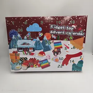 Fidget Toy Christmas Advent Calendar 25-Day Christmas Countdown