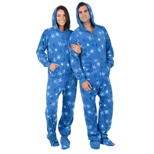 Its A Snow Day Adult Hoodie Fleece Onesie