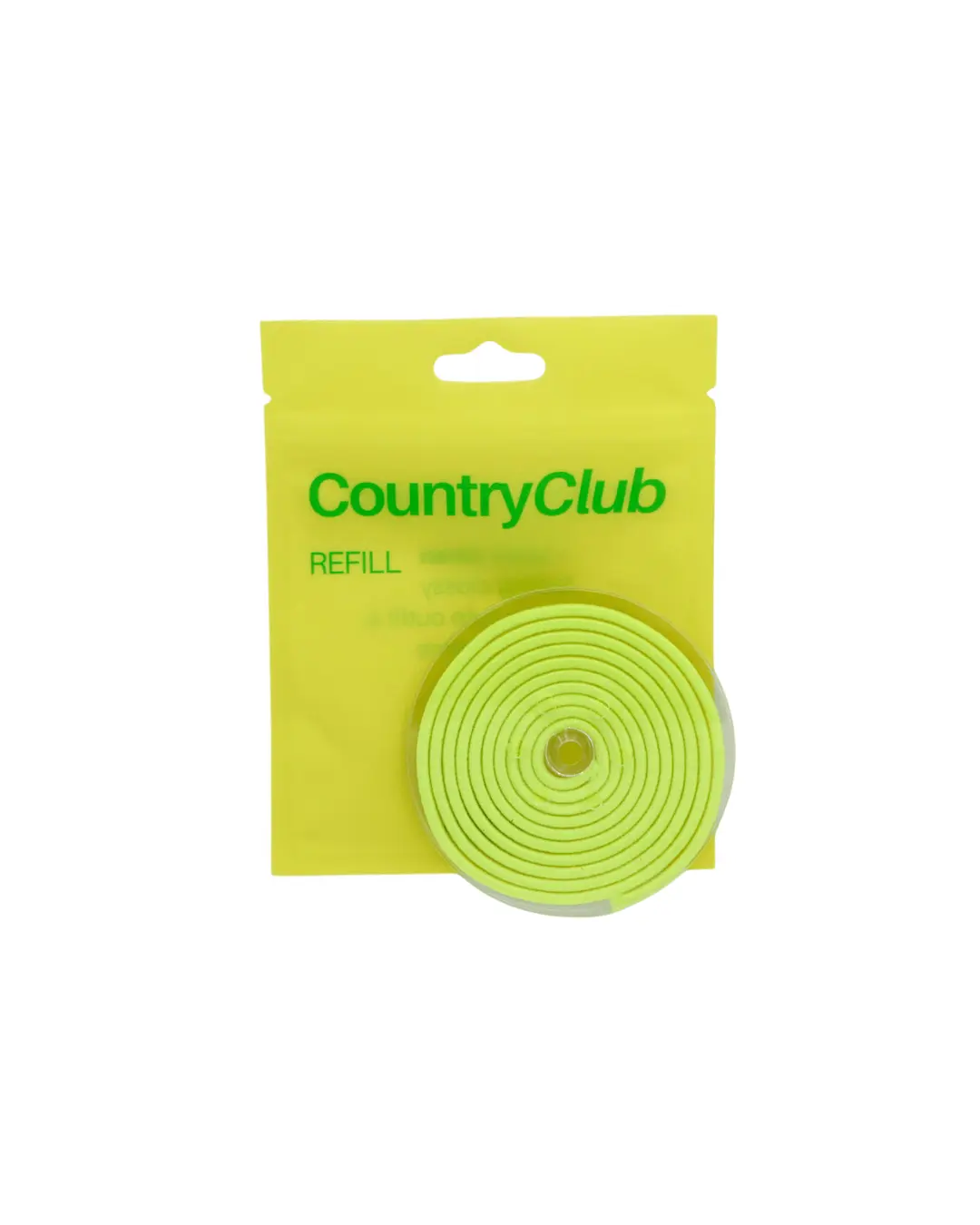 TIY Country Club Refill - 51 Inches Neon Green Customizable Hair Tie for Any Hair Type - 13x Stronger & 2x Stretchier Than Regular Hair Ties
