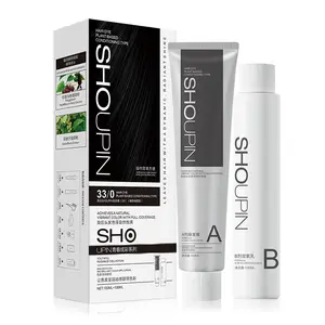 Plant-Based Hair Dye Shampoo Natural, No Hair Damage, Long-Lasting Color, Quick Coloring, Ammonia-Free Safe Hair Dye Cream