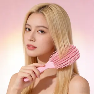 Travel Comb, Mother Daughter Matching Comb, High Crown Comb, Smooth Hair Comb, Suitable for All Hair Types, Wet Dry Use, Shell Comb, Hair Detangling Comb