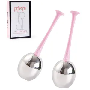 PFEFE Cooling Globes Ice Sticks for Girls Puffiness Facials Cold Cryo Roller Facial Lifting Skincare Comfort