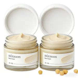 Mixsoon Bean Cream Korean Glass Skin Smooth Pore Care Lightweight Non-Sticky Formula Deep Hydration for All Skin Types Facial Daily 50ml