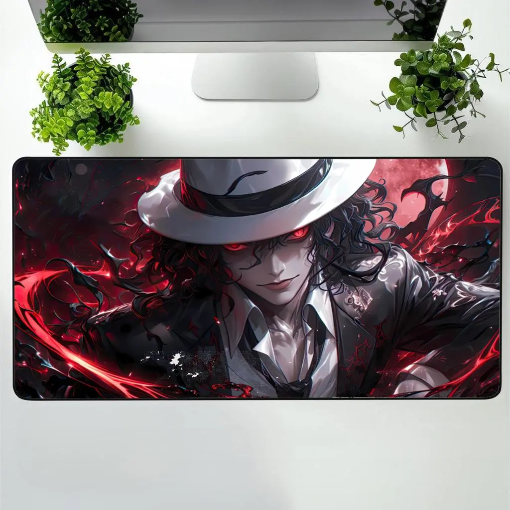 Muzan Kibutsuji Desk Mat, Demon King Mouse Pad, Desk Mat Gift