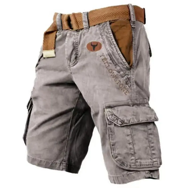 Men's Summer Cotton Shorts In Europe And America
