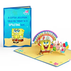 SpongeBob SquarePants Happy Birthday Pop-Up Card