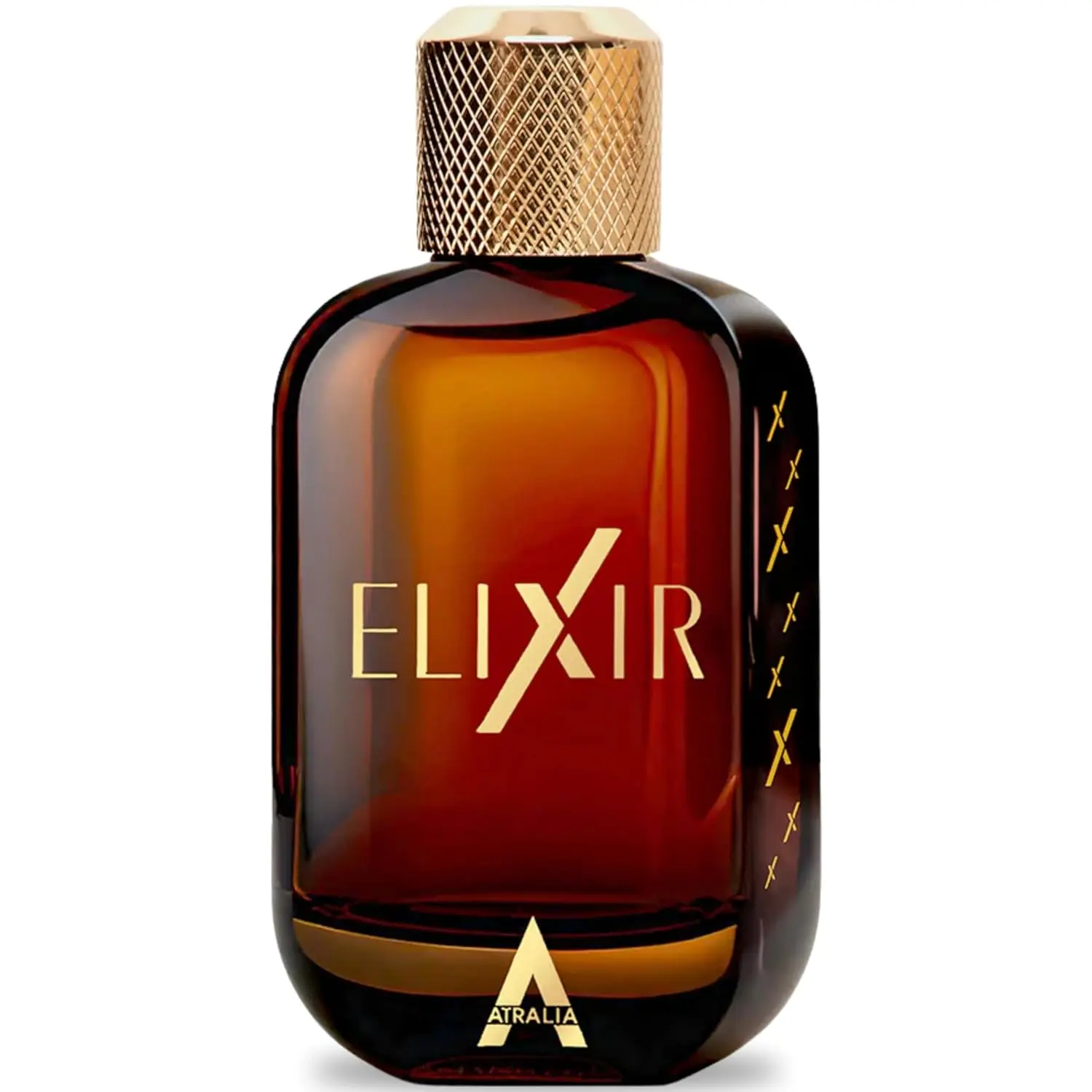 Atralia Elixir Arabian Scent Eau de Parfum Spray for Men, 3.4Oz Alcohol-Based Aromatic Woody Fragrance with Vanilla & Lingering Sillage
